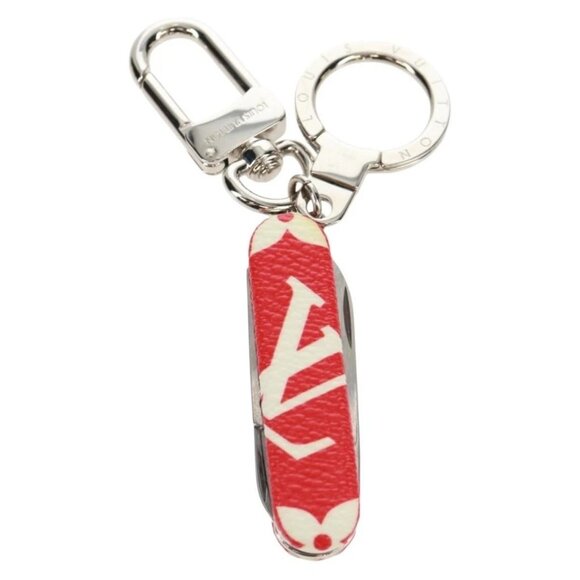 LOUIS VUITTON Monogram LV × Supreme Key Ring Pocket Tool MP2070 LV - Picture 5 of 16
